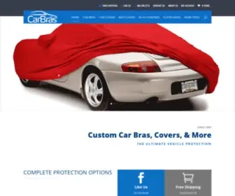 Carbras.com(Custom Car Bras) Screenshot
