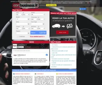 Carbusiness.it(Il mercato dei veicoli usati in Italia) Screenshot