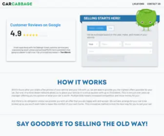 Carcabbage.com(Car Cabbage) Screenshot