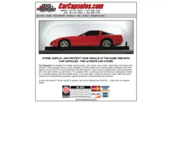 Carcapsules.com(Car Capsules) Screenshot