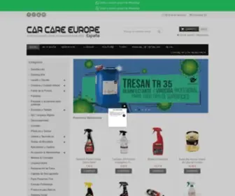 Carcareeurope.es(Productos de limpieza para coche) Screenshot