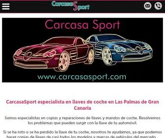 Carcasasport.com(Duplicado de llave de coche en las palmas) Screenshot