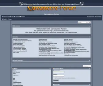 Carcassonne-Forum.com(Carcassonne Forum) Screenshot