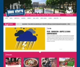Carcassonne.org(Ville de Carcassonne) Screenshot