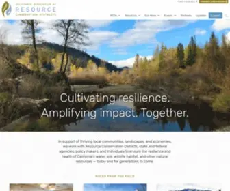 CarCD.org(California Association of Resource Conservation Districts) Screenshot