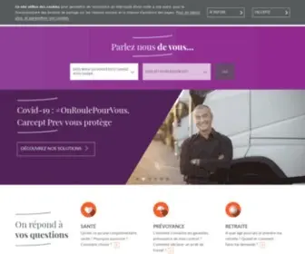 Carcept-Prev.fr(CARCEPT Prévoyance) Screenshot