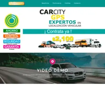 Carcity.com.mx(Localizador Vehicular) Screenshot