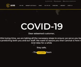 Carclub.mu(Carclub) Screenshot
