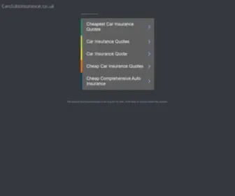 Carclubsinsurance.co.uk(Carclubsinsurance) Screenshot