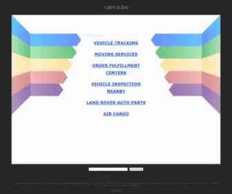 Carco.be(carco) Screenshot