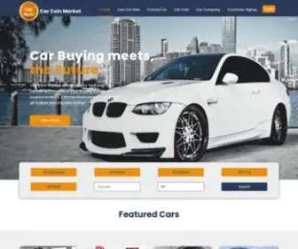 Carcoinmarket.com(Car Coin Market) Screenshot