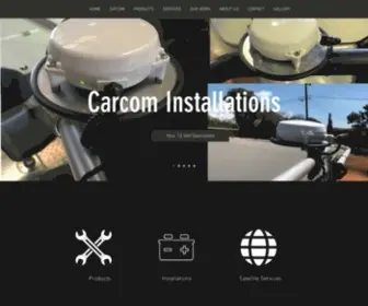 Carcom.net.au(Carcom Installations Darwin) Screenshot