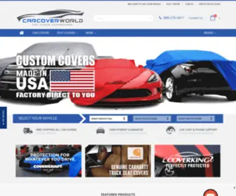 Carcoverworld.net(Car Covers Online) Screenshot