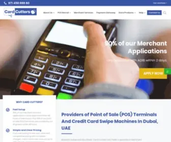 Card-Cutters.ae(Credit Card Swipe Machine Provider in UAE) Screenshot