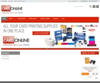 Card-Online.com(ID card solutions) Screenshot