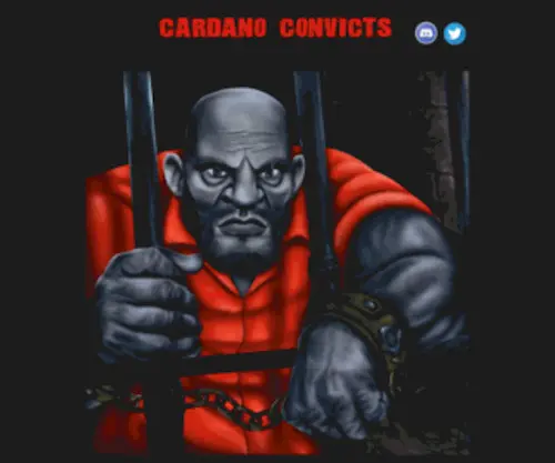 Cardanoconvicts.com(Cardano Convicts) Screenshot