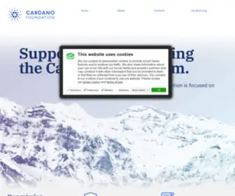Cardanofoundation.org(Cardano Foundation) Screenshot