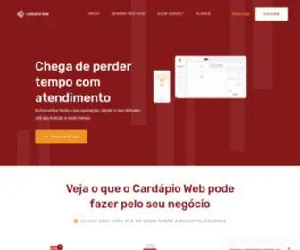 Cardapioweb.com(Cardápio Web) Screenshot