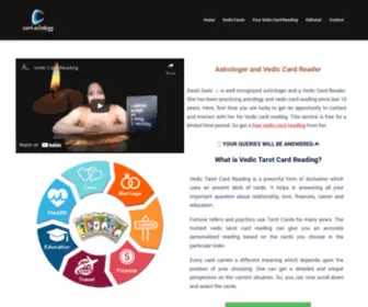 Cardastrology.com(Astrology Vedic Tarot Card Reading) Screenshot