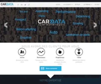 Cardata.fr(Accueil) Screenshot