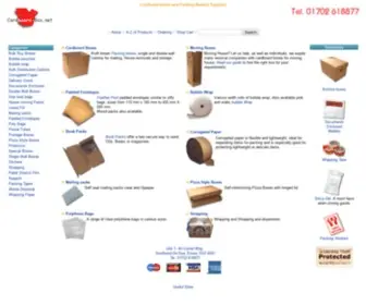 Cardboard-Box.net(Cardboard Boxes) Screenshot