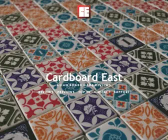 Cardboardeast.com(Cardboard East) Screenshot