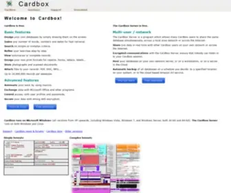 Cardbox.com(Cardbox) Screenshot