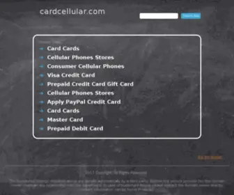 Cardcellular.com(Jual Nomor Cantik) Screenshot
