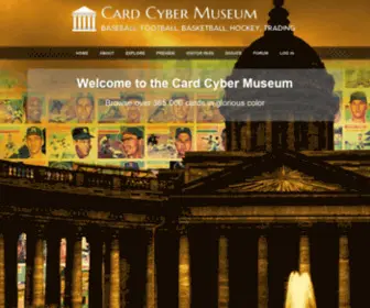 Cardcybermuseum.com(Card Cyber Museum) Screenshot