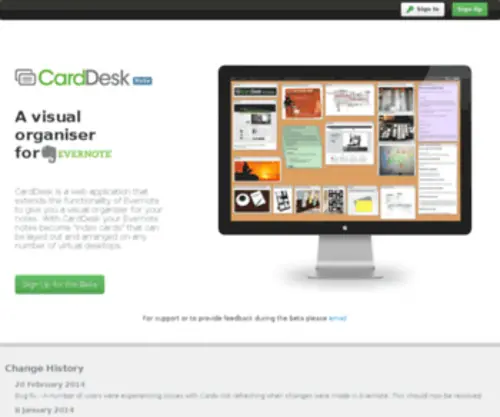 Carddesk.net(Carddesk) Screenshot
