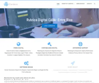 Cardein.com(Compania Argentina de Desarrollo e Innovacion) Screenshot