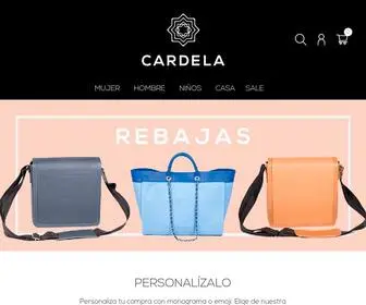 Cardela.mx(Accesorios de piel Personalizados) Screenshot