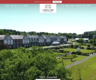 Cardenpark.co.uk(Luxury Country Hotel Near Chester) Screenshot