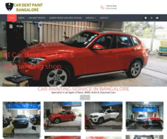 Cardentpaint.com(Car painting bangalore) Screenshot