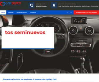 Cardepotcuu.com(Car Depot) Screenshot