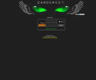 Carder007.mx(Carder 007) Screenshot