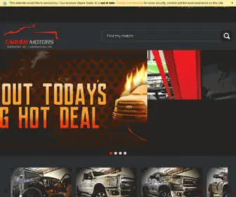 Cardermotors.com(Bridgeport's Carder Motors Inc) Screenshot