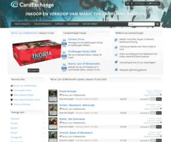 Cardexchange.com(Verkoop & Ruil Magic the Gathering kaarten) Screenshot