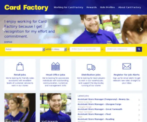 Cardfactoryjobs.co.uk(Cardfactoryjobs) Screenshot