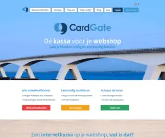 Cardgate.com(Onze internetkassa) Screenshot