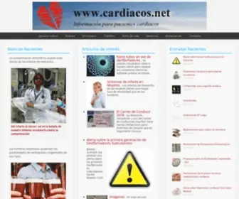 Cardiacos.net(Información) Screenshot