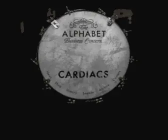 Cardiacs.net(The home of CARDIACS on the World Wide Web) Screenshot
