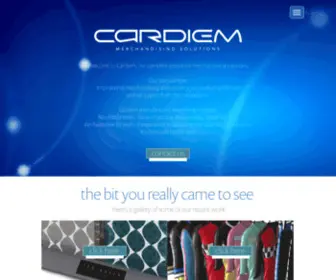 Cardiem.co.uk(Cardiem Merchandising Solutions) Screenshot