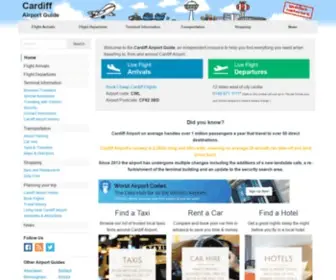 Cardiff-Airport-Guide.co.uk(Cardiff Airport Guide) Screenshot
