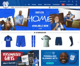 CardiffcityfcStore.com(Cardiff City FC Store) Screenshot