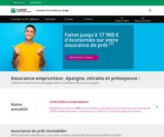 Cardif.fr(Assurance de Prêt) Screenshot