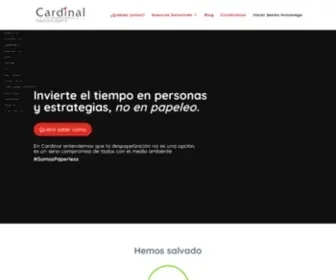 Cardinal-SYstems.com(Cardinal Paperless Experts) Screenshot