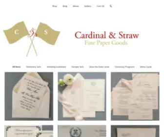 Cardinalandstraw.com(Cardinalandstraw) Screenshot