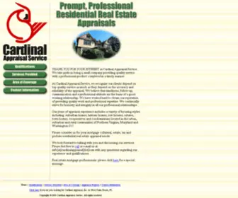 Cardinalappraisal.com(Default Index Page) Screenshot