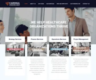 Cardinalcg.com(Healthcare Consulting Firm) Screenshot